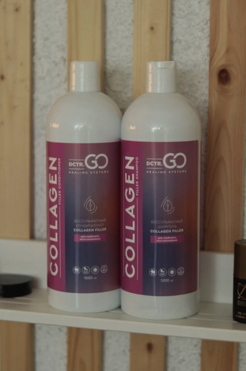 Dctr.Go. Набор для волос шампунь и кондиционер с коллагеном 1000 мл+1000 мл в Набережных Челнах