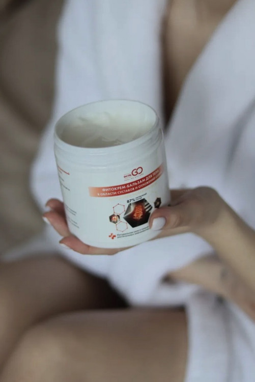 Фитокрем-бальзам (Крем для суставов, фитокрем) для суставов, локтей 250 мл. DctrGo  в Набережных Челнах