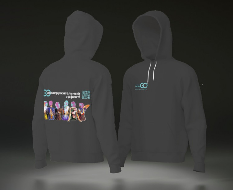 Худи с логотипом Dctr.Go в Набережных Челнах