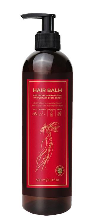 Бальзам для волос с корейским женьшенем и золотом 500 мл в Набережных Челнах