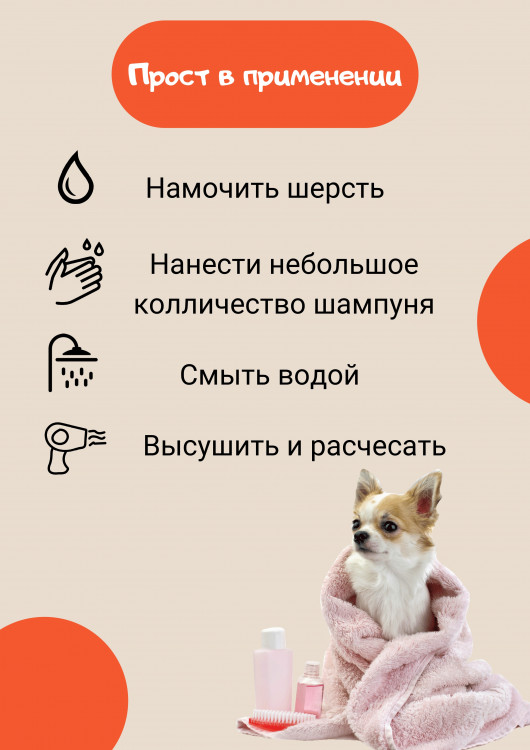 Dctr.Go Шампунь-бальзам для животных  Sнampoo Therapy "Мультиуход" 250 ml в Набережных Челнах