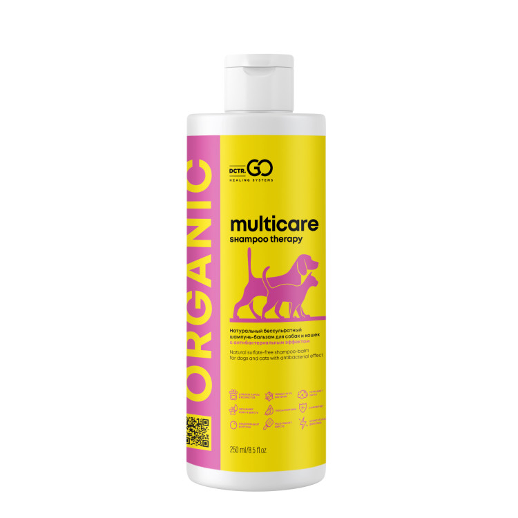 Dctr.Go Шампунь-бальзам для животных  Sнampoo Therapy "Мультиуход" 250 ml в Набережных Челнах