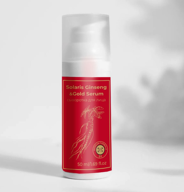 Сыворотка  для лица с корейским женьшенем и золотом 50 мл в Набережных Челнах